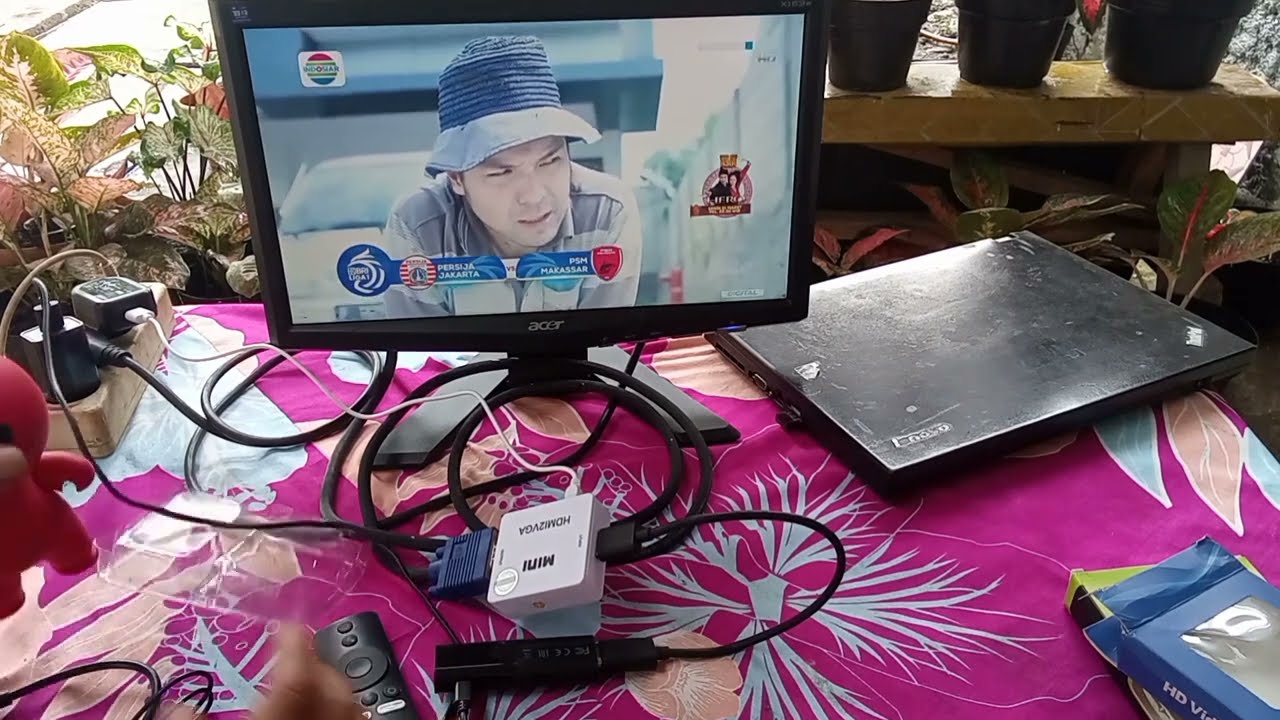 cara merubah monitor PC jadul menjadi tv digital