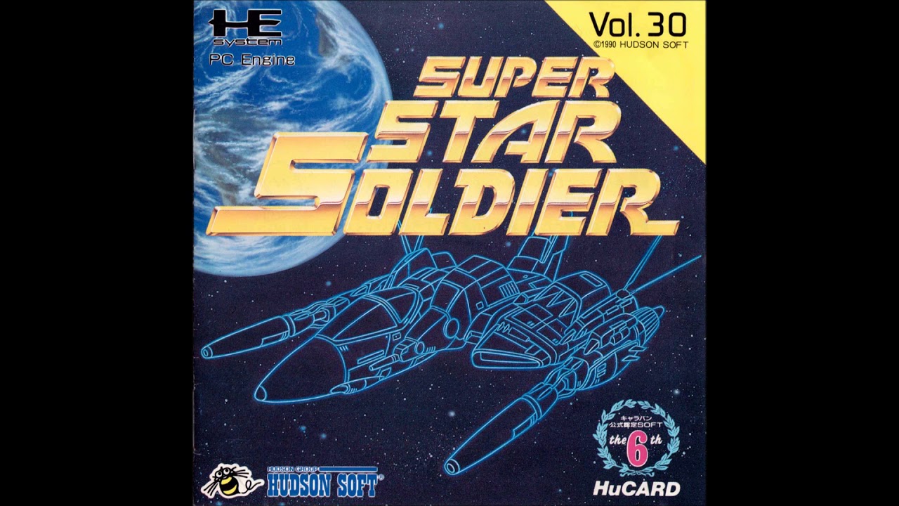 Super Star Soldier | PC Engine Full Soundtrack OST (Real Hardware)