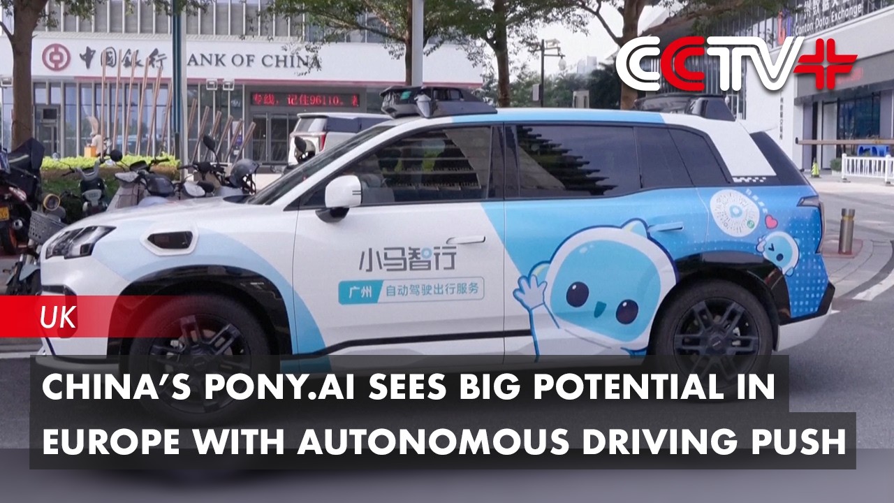 China&rsquo;s Pony.Ai Sees Big Potential in Europe with Autonomous Driving Push