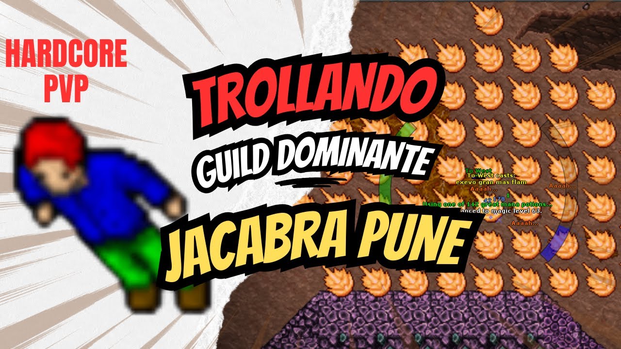 Tibia - Trollando a Dominante de Jacabra