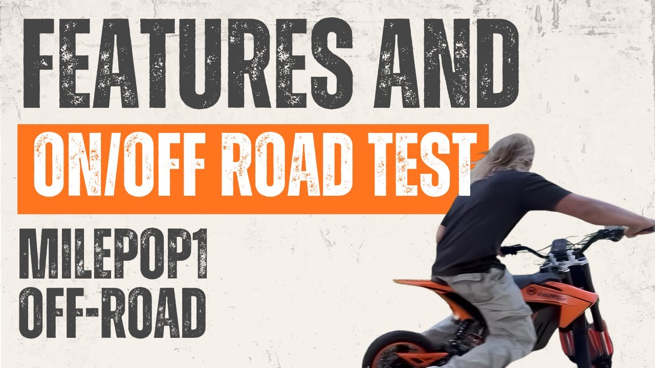 Характеристики и тест внедорожного электровелосипеда HillMiles MilePop1 Off-Road Ebike