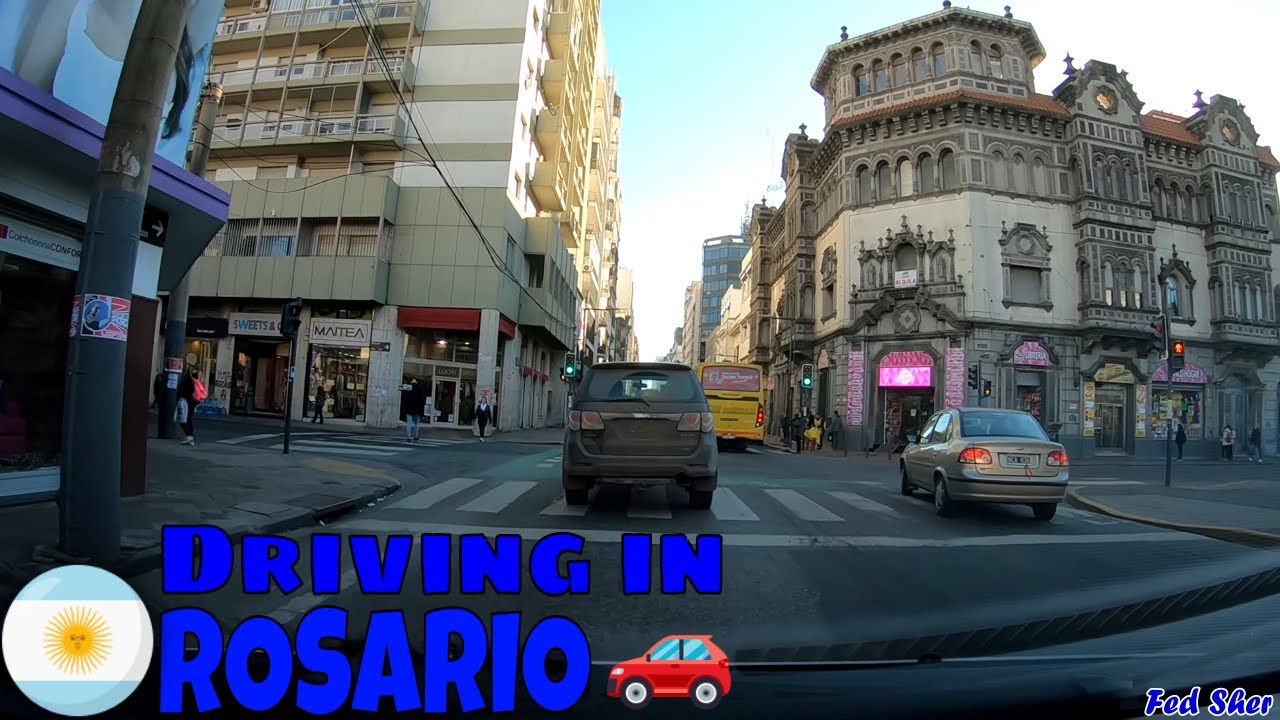 Driving in Rosario | Centro → Las Malvinas