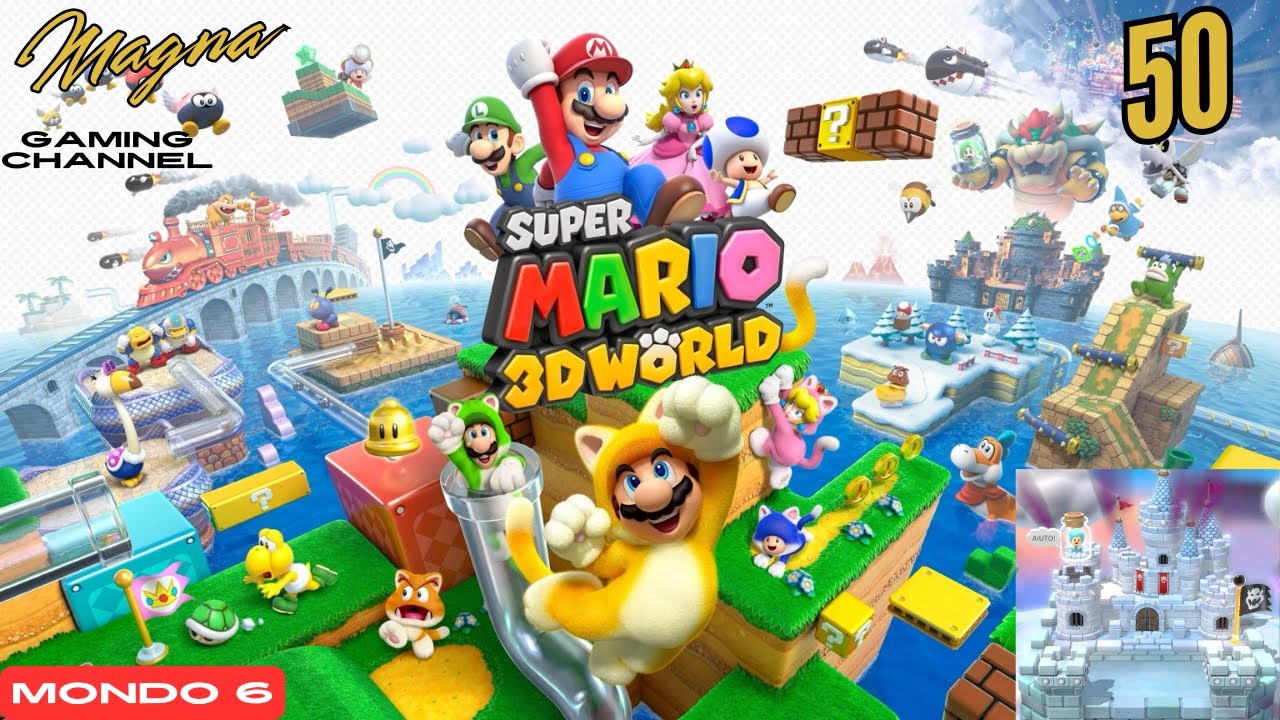Super Mario 3D World - Mondo 6-2 - Flotta Fluttuante