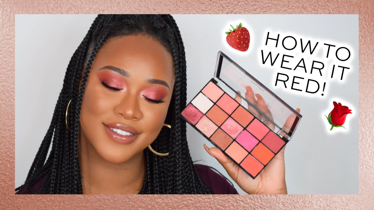REVOLUTION | RED EYESHADOW TUTORIAL WITH MAKEUP BY TAMMI