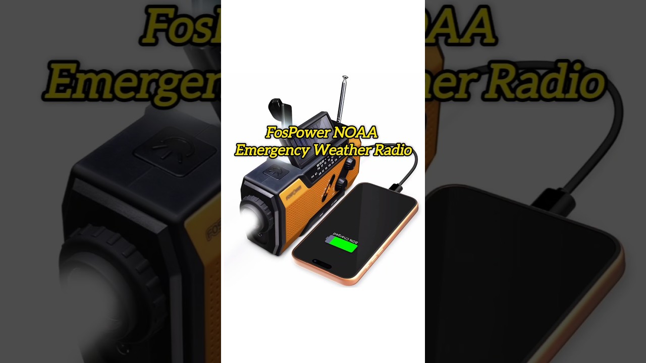 Emergency weather radio | Power out? Signal gone? You’re still prepared!