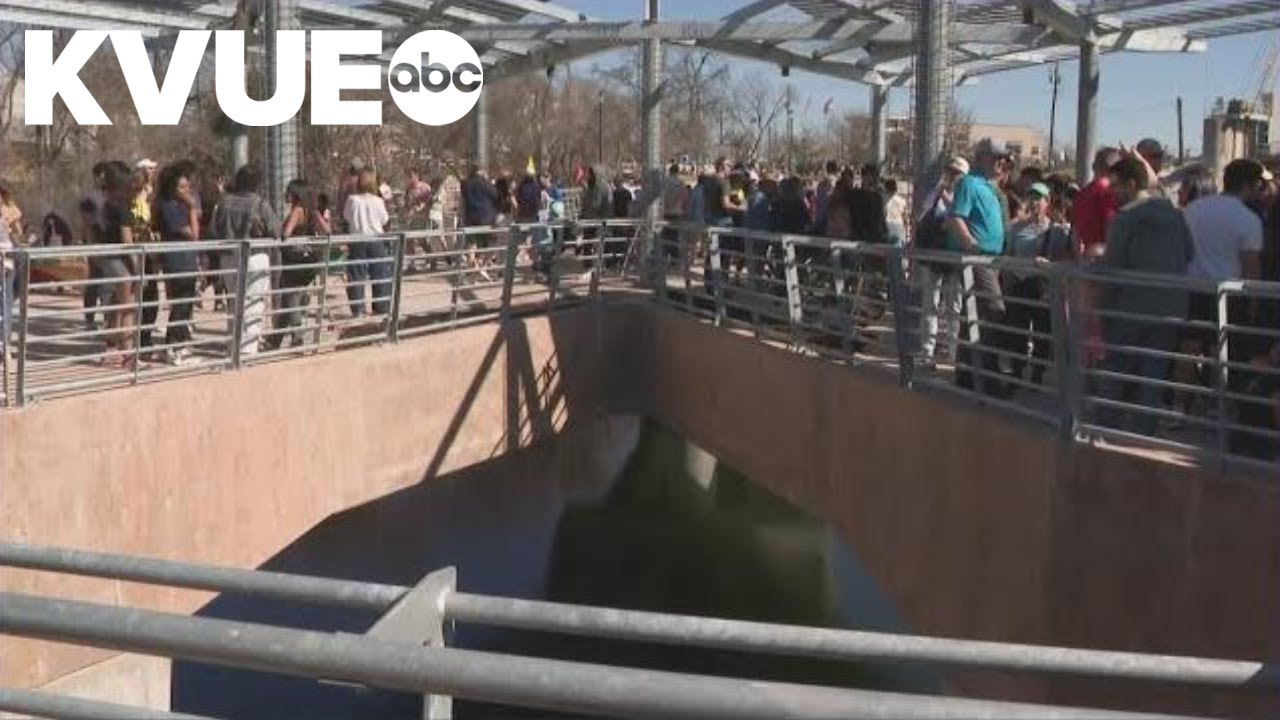 Wishbone Bridge over Lady Bird Lake officially opens to the public