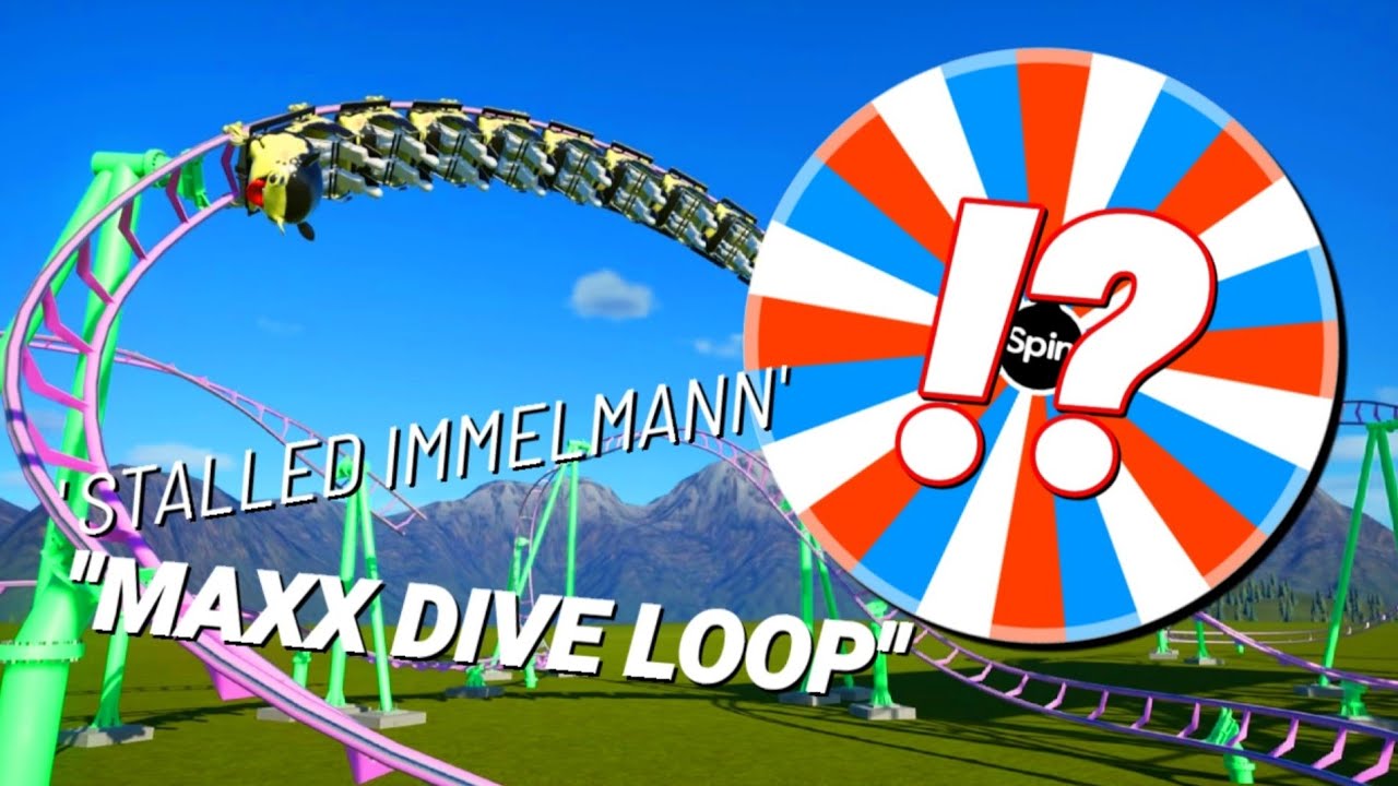 Wheel Decides What Happens On Roller Coaster!?