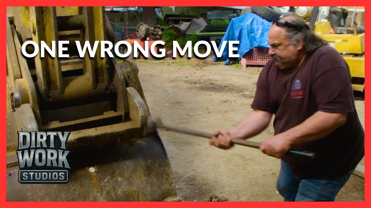 We Shouldn’t Have Tried This Excavator Repair | Wildman's Wildside