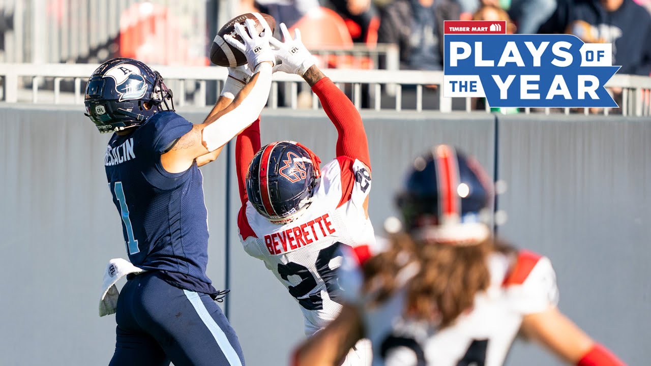 CFL Top 10 Plays of 2022