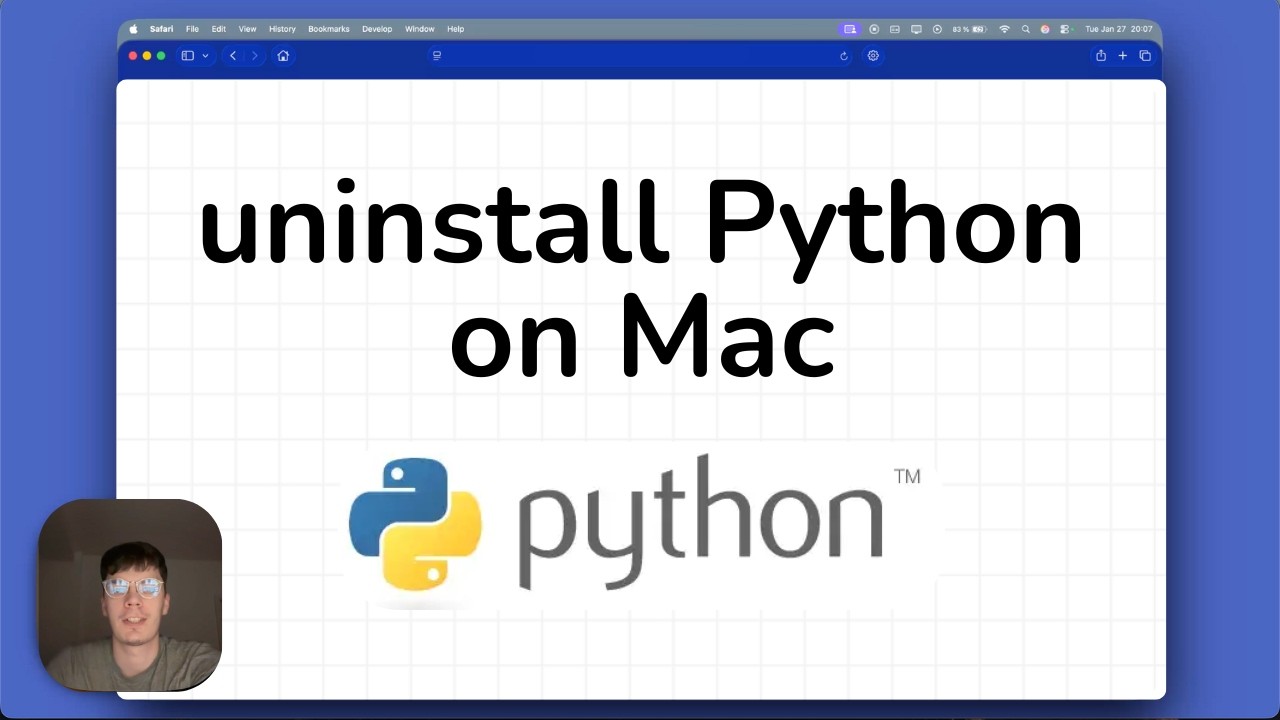 How to Uninstall Python from MacOs