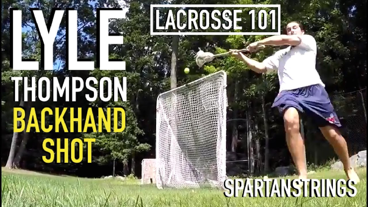 Lacrosse 101: Thompson Backhand Shot