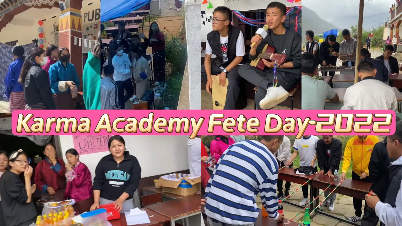 I went to Karma Academy Fete Day||2022||School Fete Day|| @SangayLhadenDrukpa