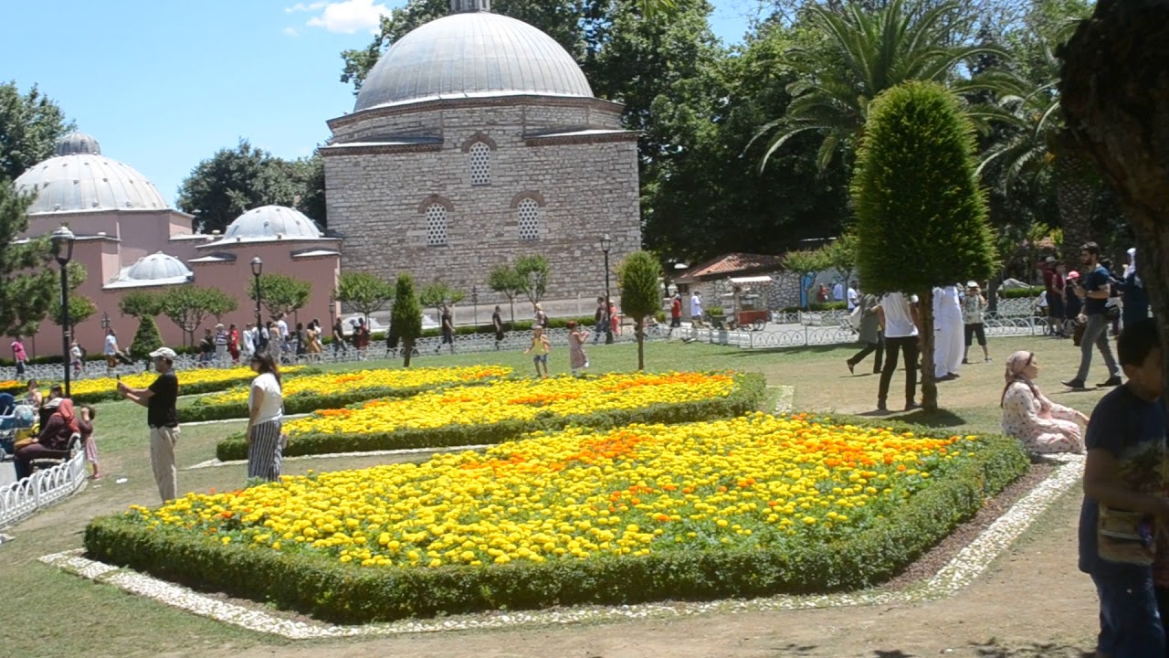 Sultanahmet'te ezan vakti