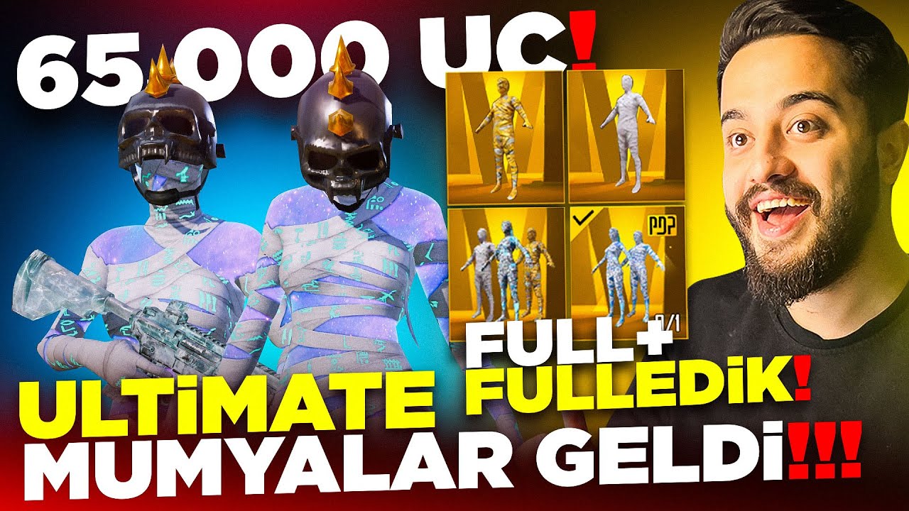 OHAA! ULTİMATE MUMYA GELDİ! SARI MUMYA ve BEYAZ MUMYA DÖNDÜ! FULLEDİK! PUBG Mobile