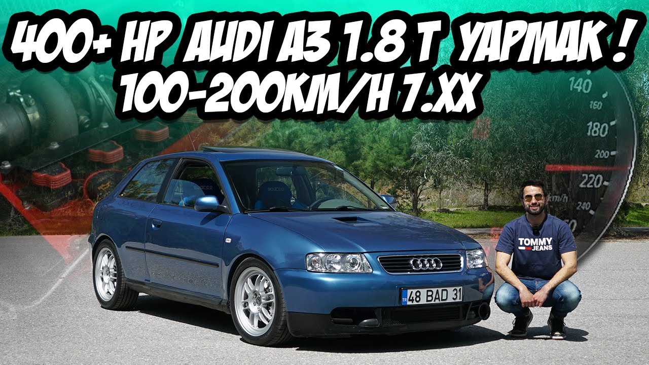400+ HP Audi A3 1.8T Hızlı Fiyat Performans Projesi ! / Gazladık / Modifiyeler / Big Turbo / TEST