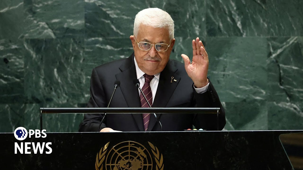 WATCH LIVE: Palestinian Authority's Mahmoud Abbas addresses U.N. General Assembly