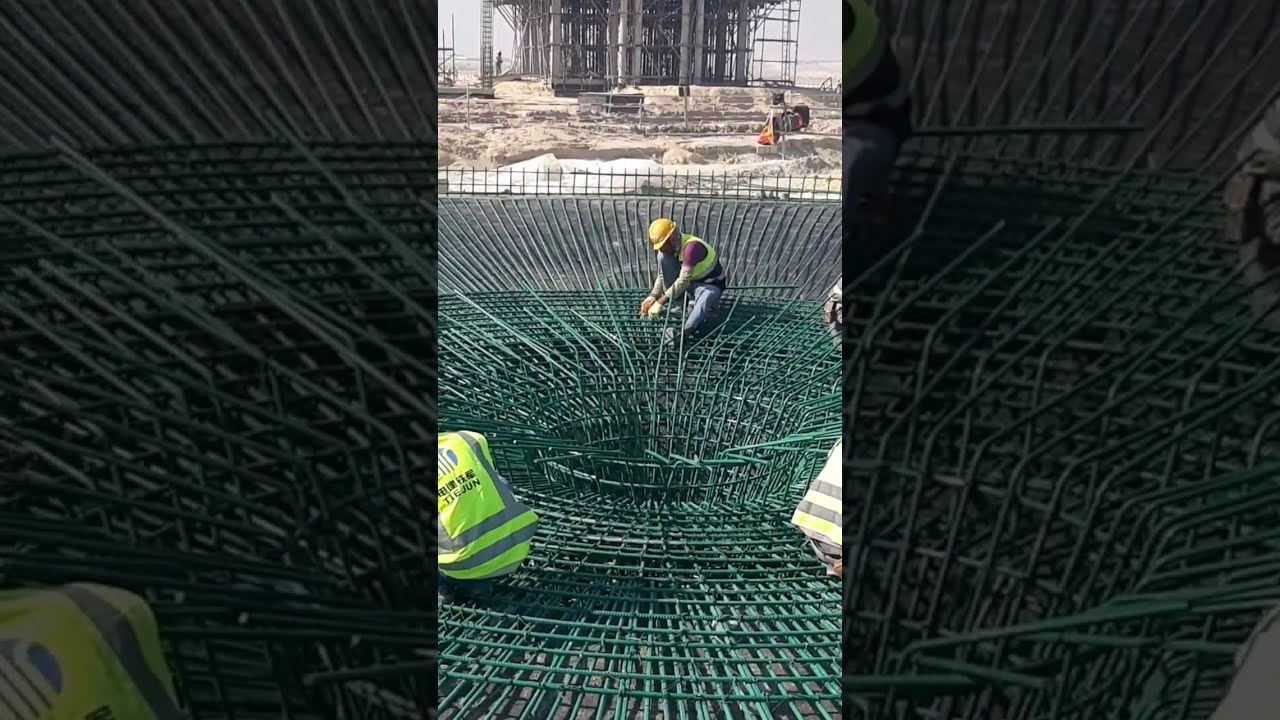 ☝️construction of water treatment plant 💦💧#Shorts #waterTreatment #Plant #2022