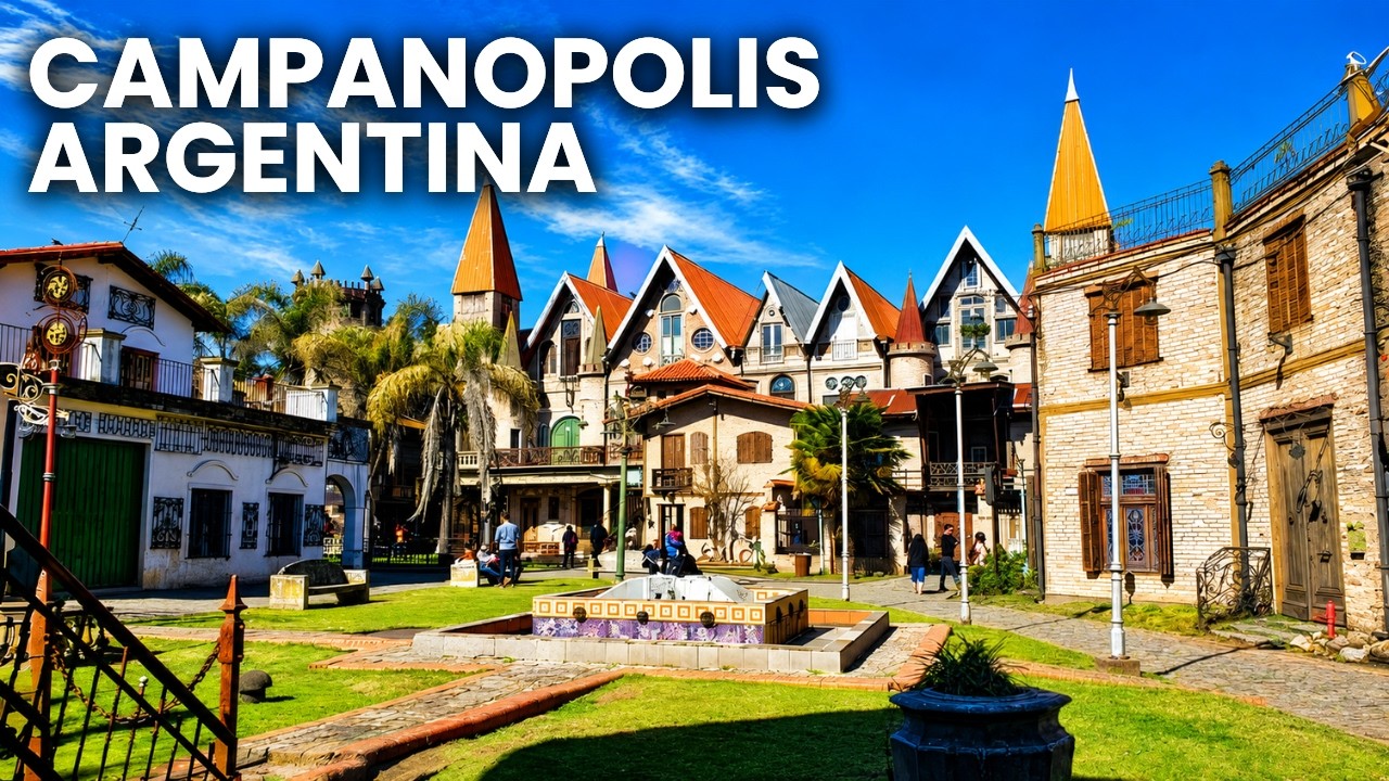 Campanópolis: la única ciudad medieval en Buenos Aires, Argentina 🏰