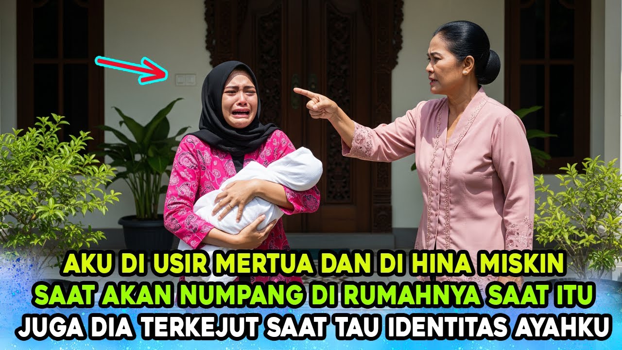 AKU DI USIR MERTUA KARNA MISKIN HINGGA SAAT AYAHKU TELFON DIA TERKEJUT #novelromantis #drama