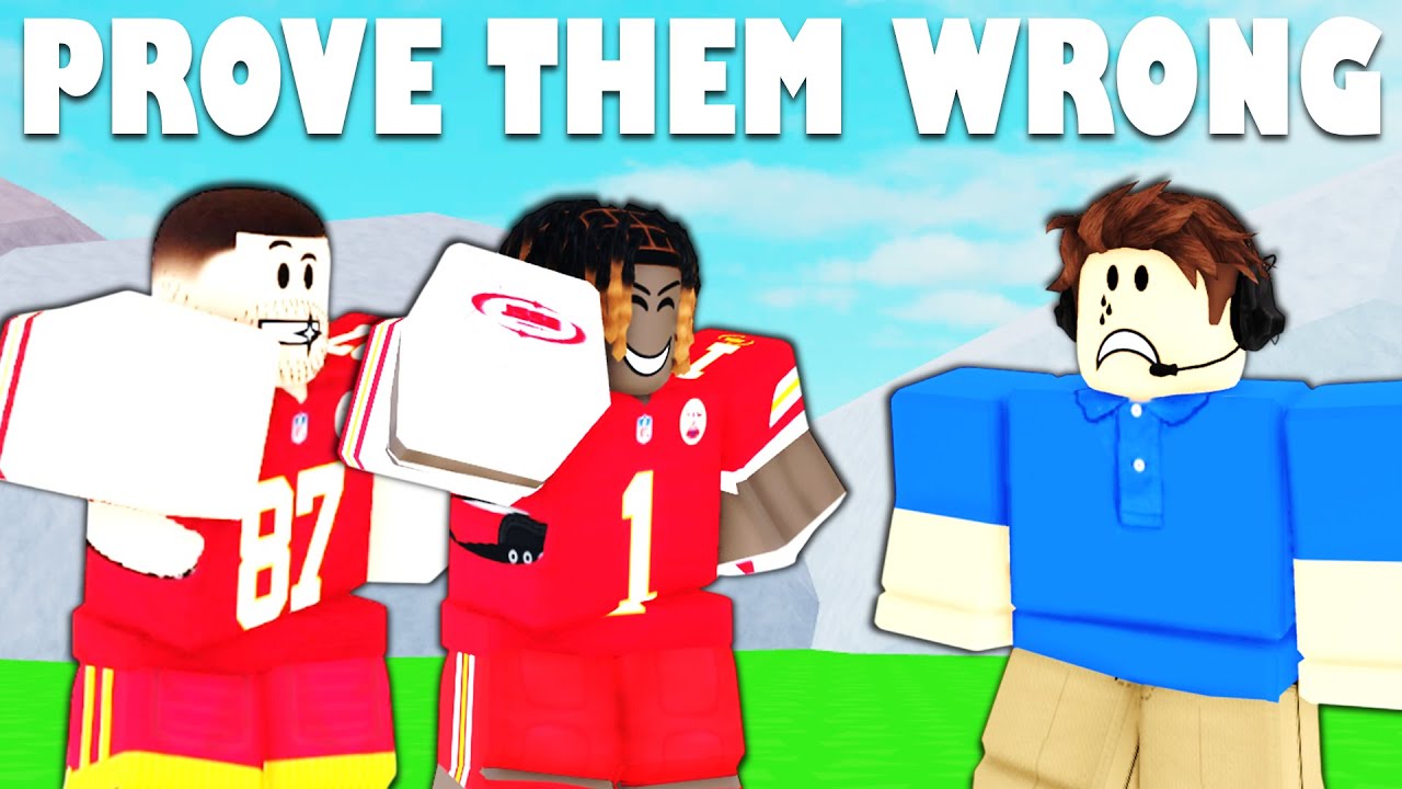 I Built A FOOTBALL TEAM to PROVE Them Wrong!