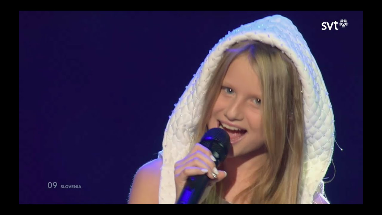 Ula Ložar - Nisi Sam / Your Light (Slovenia) - live - Junior Eurovision Song Contest 2014