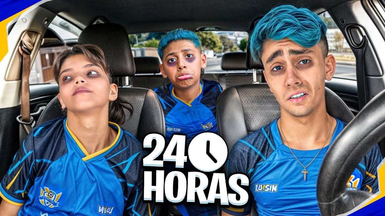PRENDI A TROPA DO RAIO KIDS NO MEU CARRO POR 24 HORAS!