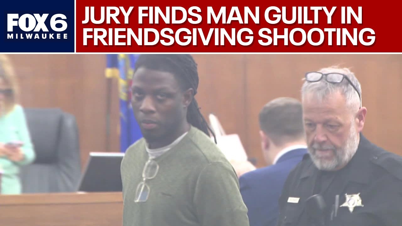 Jury finds man guilty Milwaukee Friendsgiving shooting | FOX6 News Milwaukee
