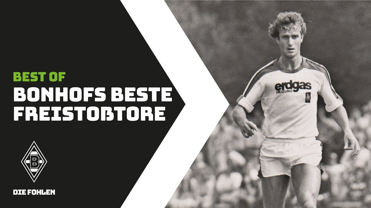 Die besten Freisto&szlig;tore von Rainer Bonhof | Best of Borussia