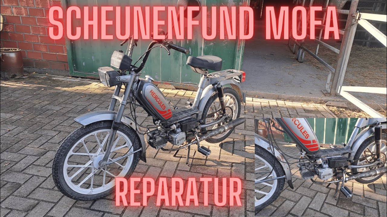 SCHEUNENFUND Mofa - schnell gemacht oder VOLLKATASTROPHE?! Teil 1