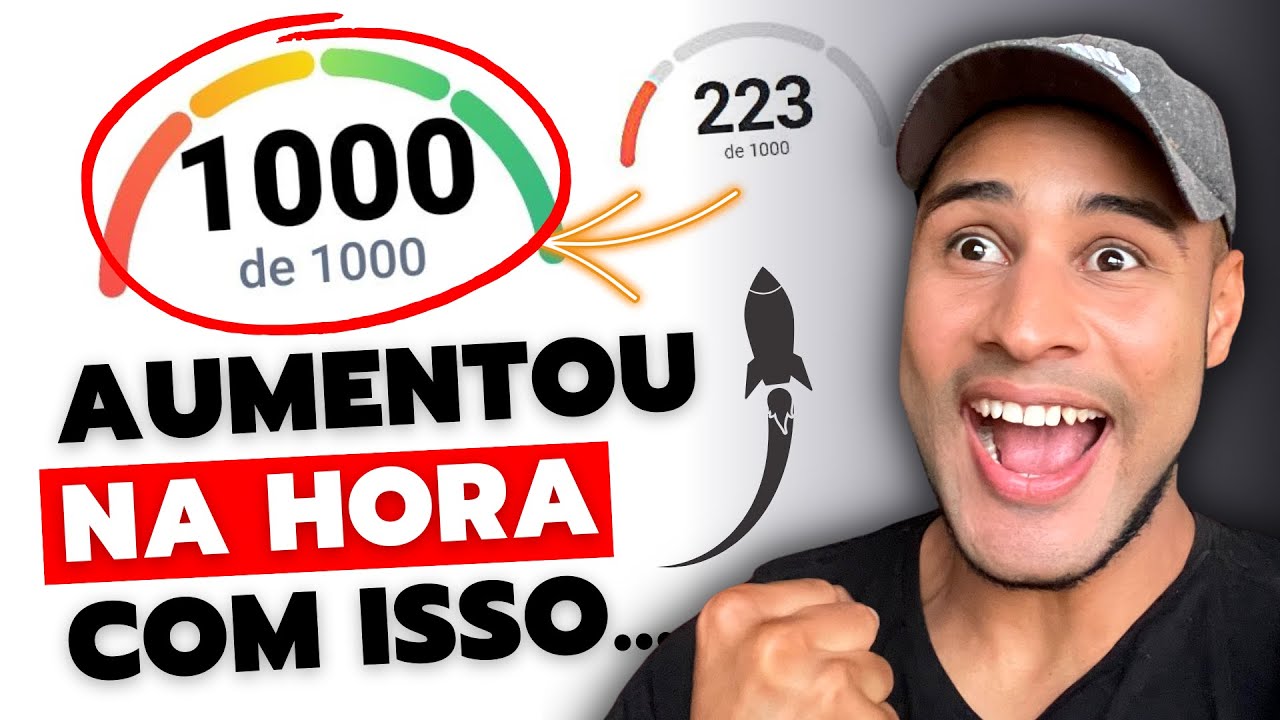 💥 Como Aumentar o SCORE do CPF MUITO R&Aacute;PIDO -  3 Passos Comprovados