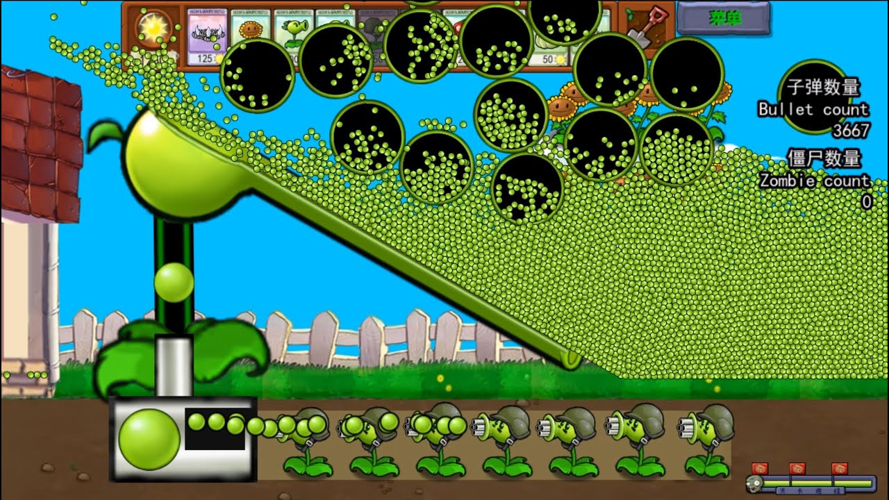 Strongest Fusion Plant. 402 Plants Vs. Zombies PvZ Plus pvz funny moments