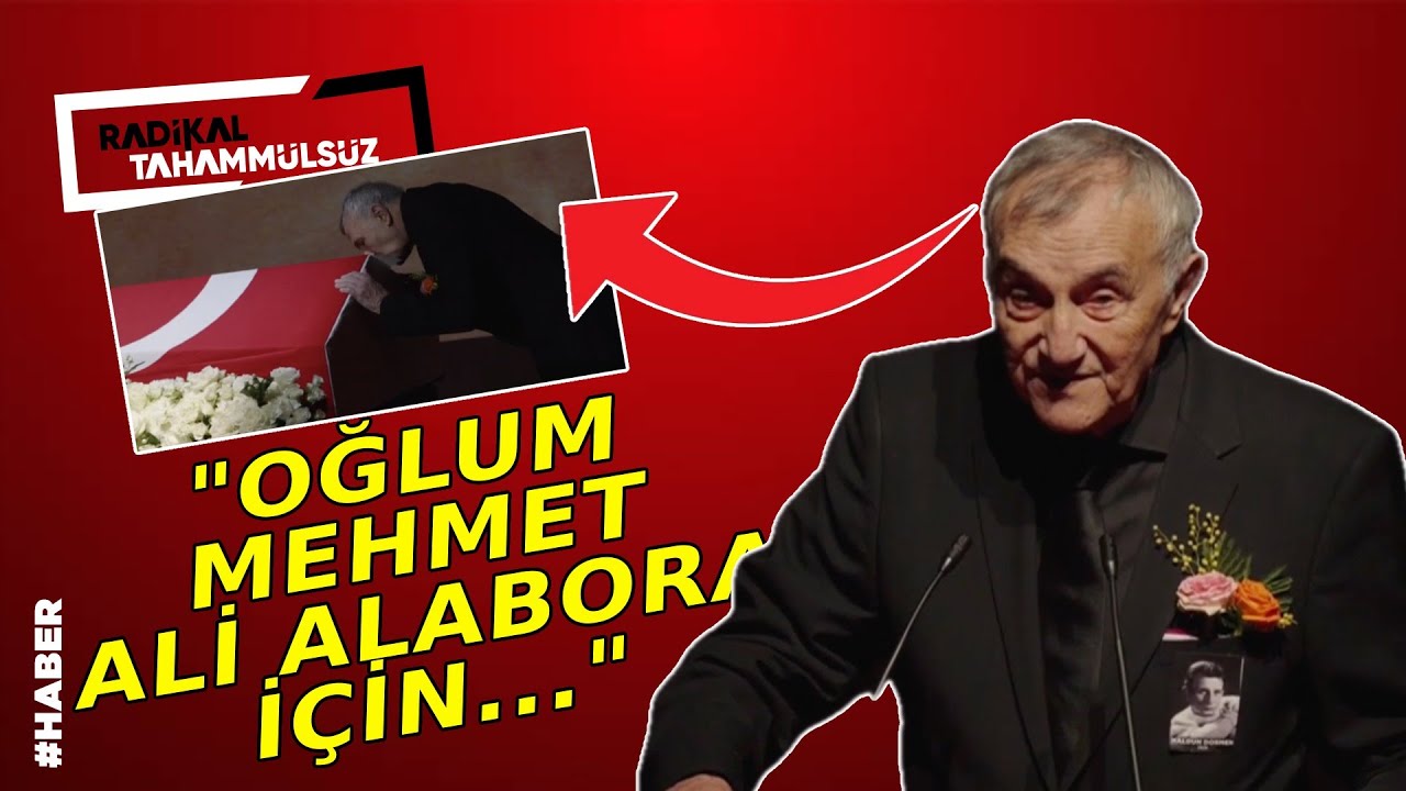 Haldun Dormen'in tabutunu öpen Mustafa Alabora: Oğlum Mehmet Ali Alabora için…