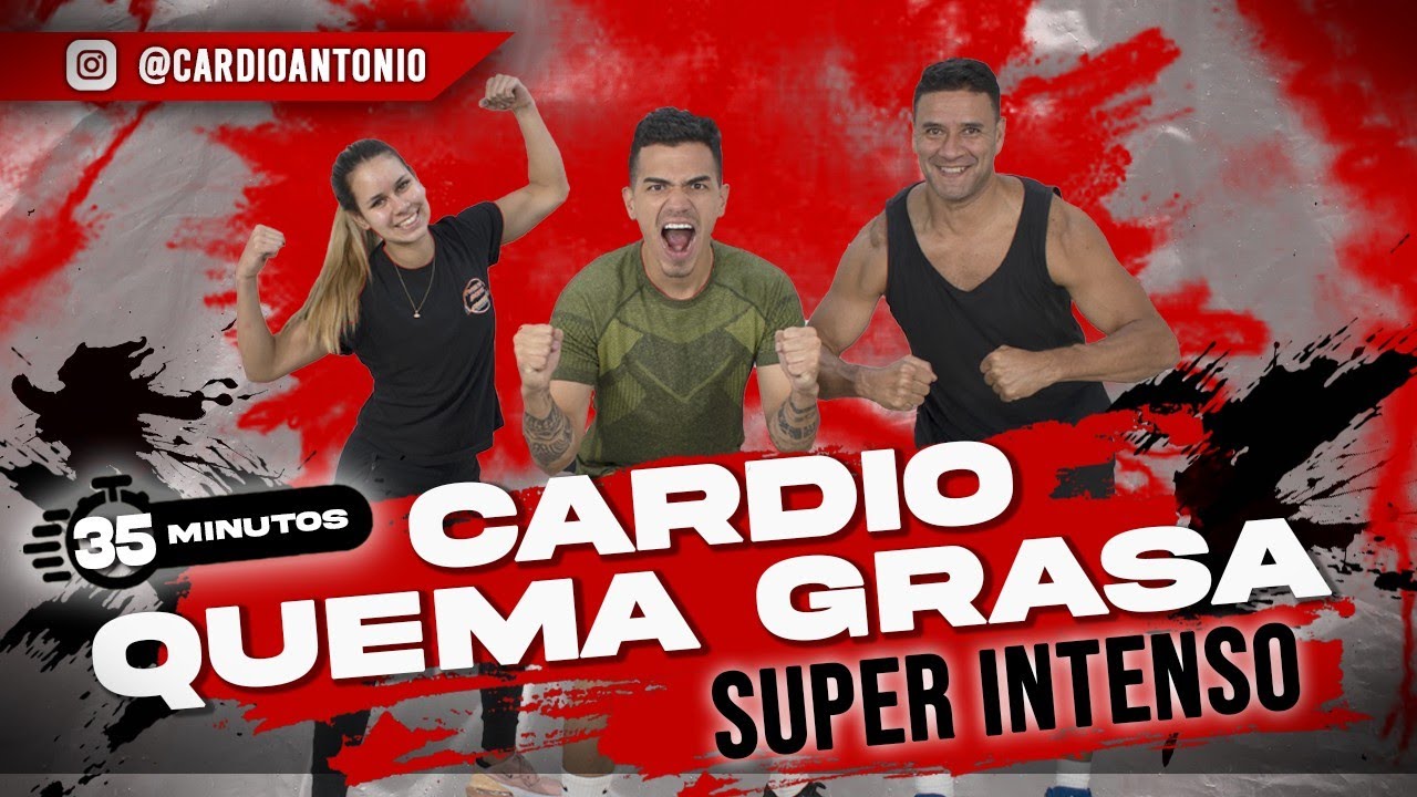CARDIO SUPER INTENSO para ADELGAZAR y QUEMAR GRASA de forma R&Aacute;PIDA | 35 minutos