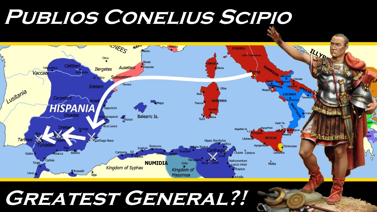 Publius Cornelius Scipio - Greatest General of All Time?! &spades;