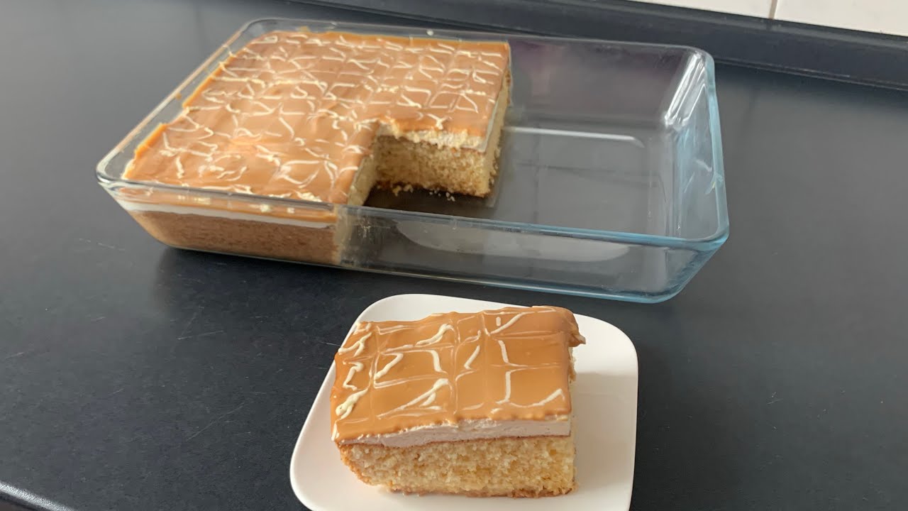 Trilece/ milch Kuchen/ Kuchen backen /saftig lecker/ Karamell Kuchen / einfach backen / Simona Brill