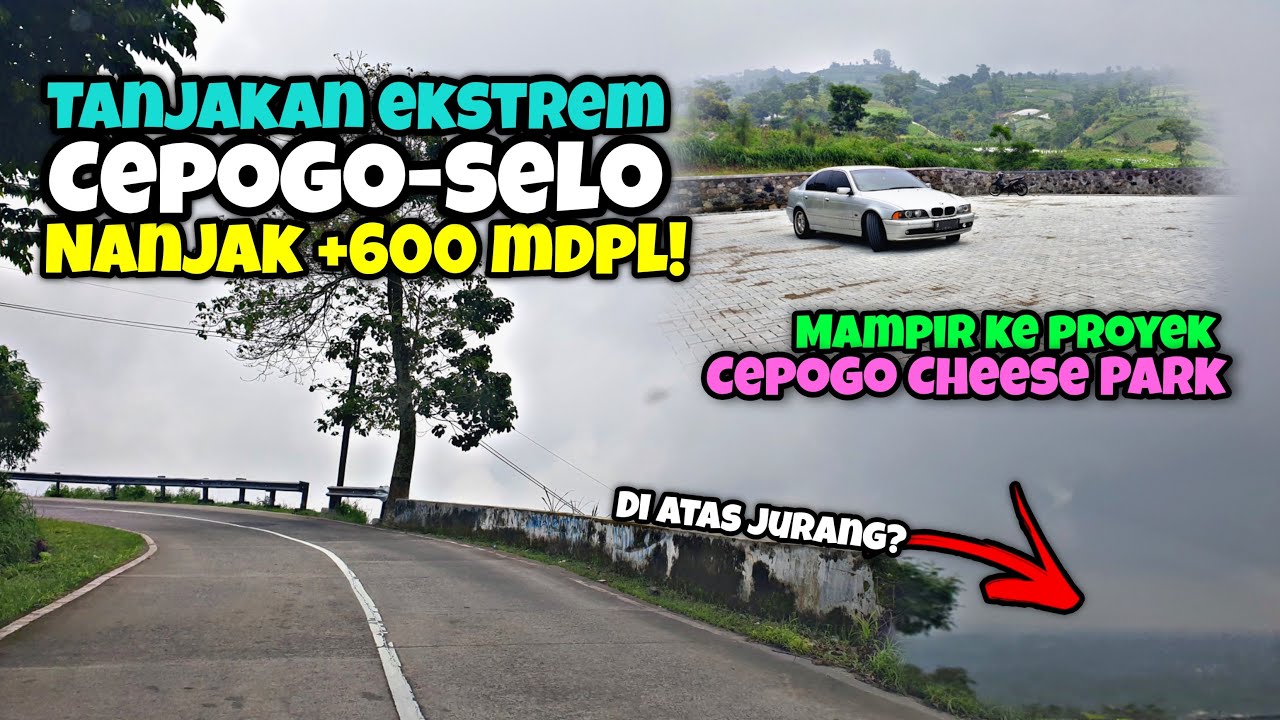 Menembus Awan di Cepogo - Selo, Boyolali || Mampir ke Proyek Cepogo Cheese Park
