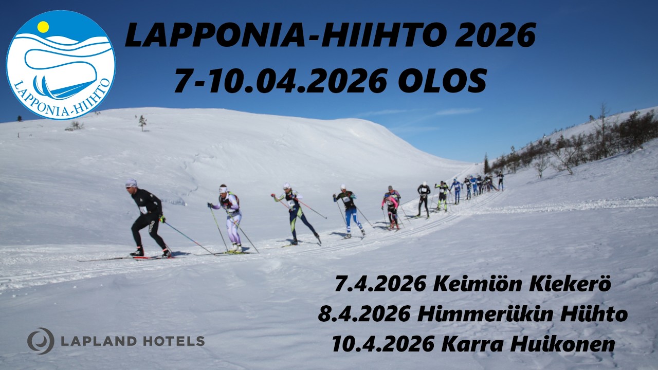 LAPPONIA-HIIHTO 2026, Keimi&ouml;n Kieker&ouml;, 7.4.2026