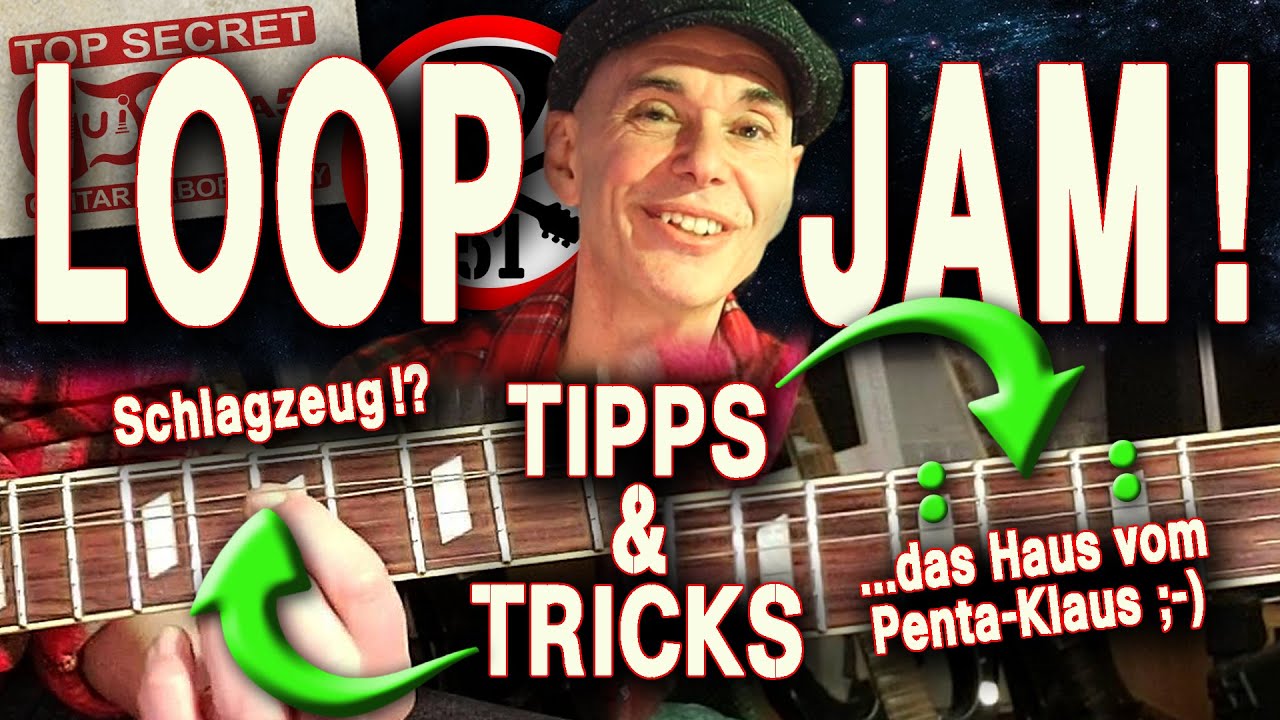 Easy Gitarren-Looping f&uuml;r Einsteiger! Gitarre spielen lernen 5.1