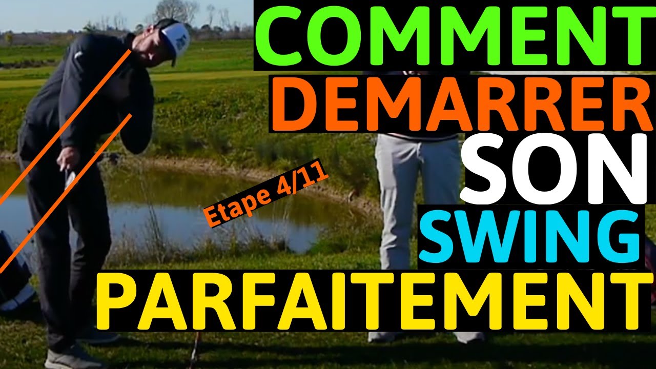 Comment démarrer son swing de golf ? Cours de golf