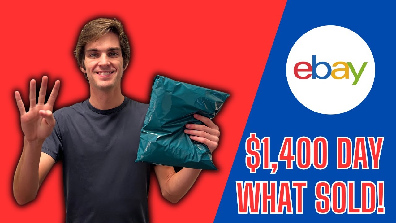 Amazing $1,400 Day of Sales on eBay! Day 4 of 7: What Sold Series!