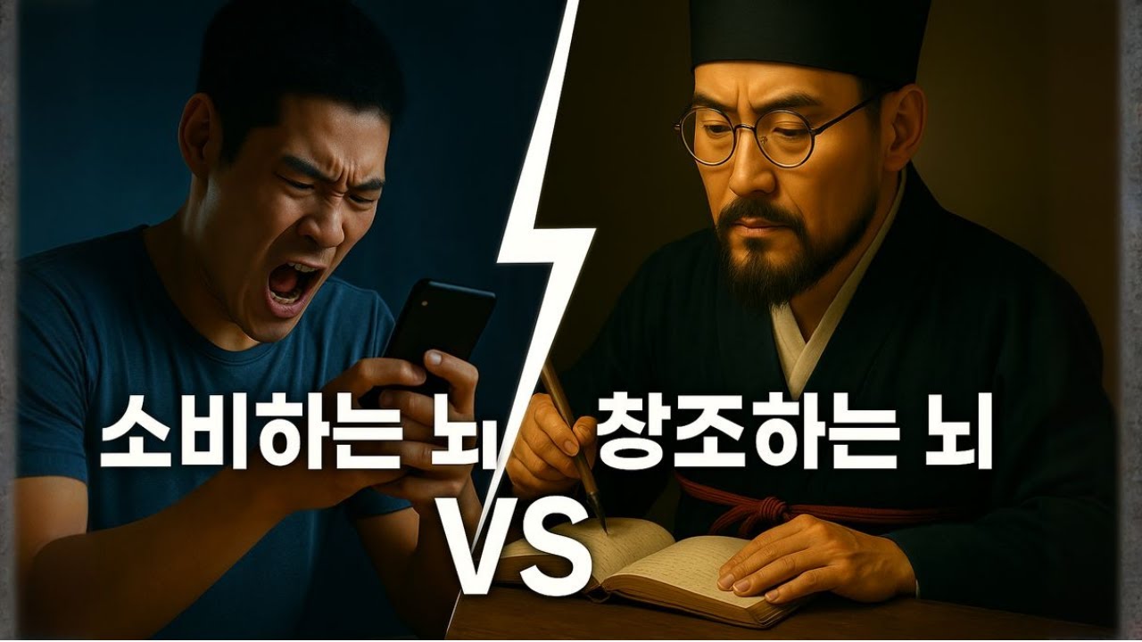 소비하는 뇌 VS 창조하는 뇌 : 당신의 하루는 무엇을 키우고 있나요?