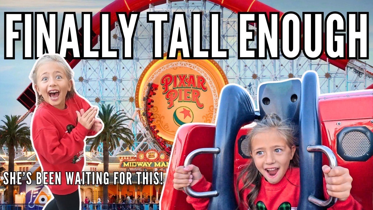 Her First Time Riding the Incredicoaster at Disneyland! | Day 1 of Our Disney Vacation 2024