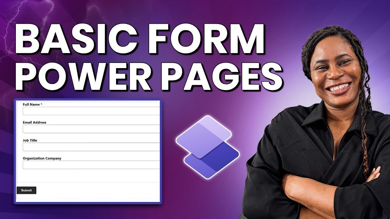 Базовая форма Power Pages для начинающих