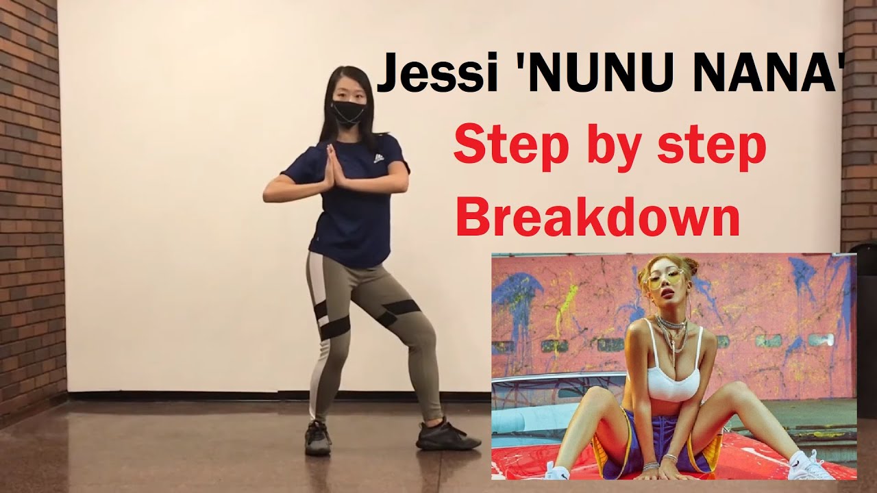 Jessi 'NUNU NANA' Dance Tutorial Chorus Mirrored