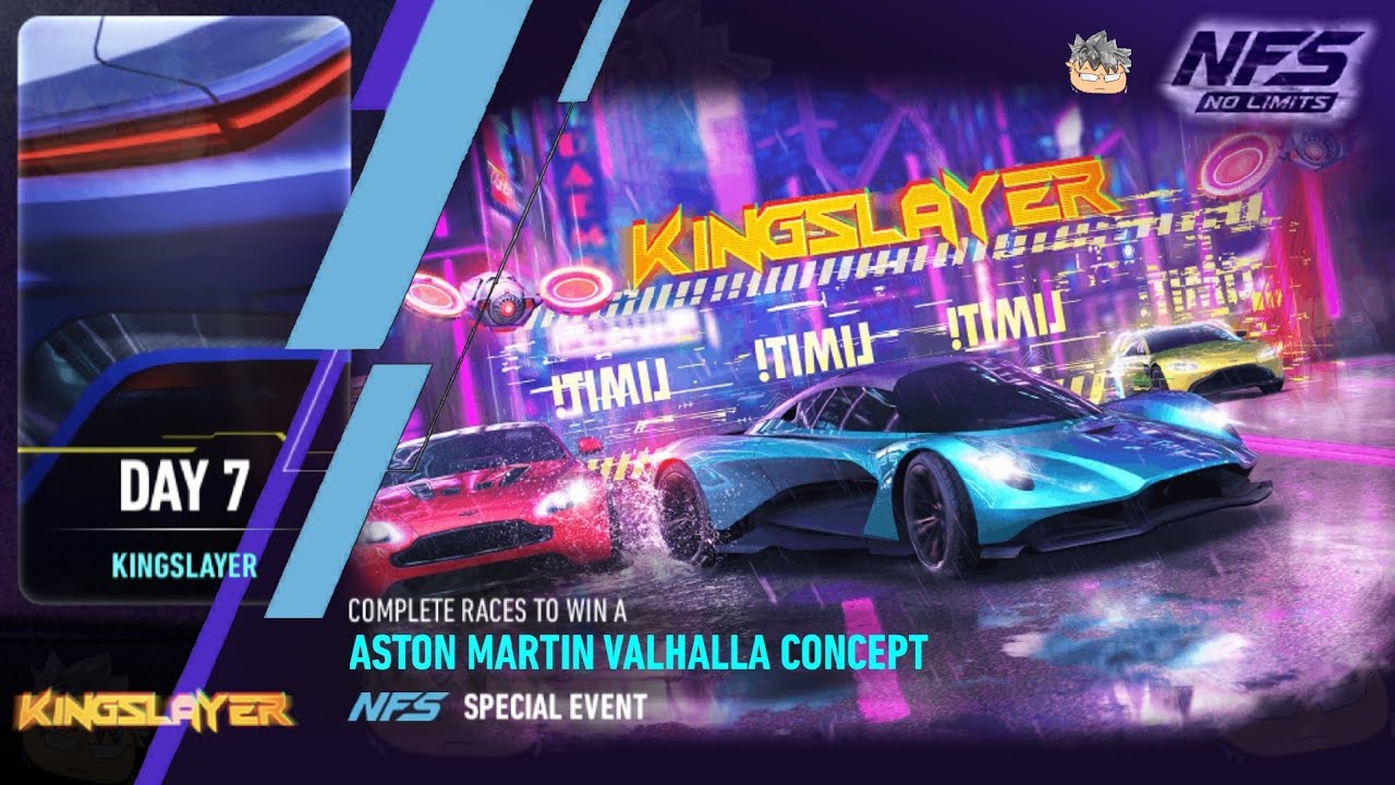 Kingslayer – Day 7 KINGSLAYER | 2019 Aston Martin Valhalla Concept | NFS No Limits