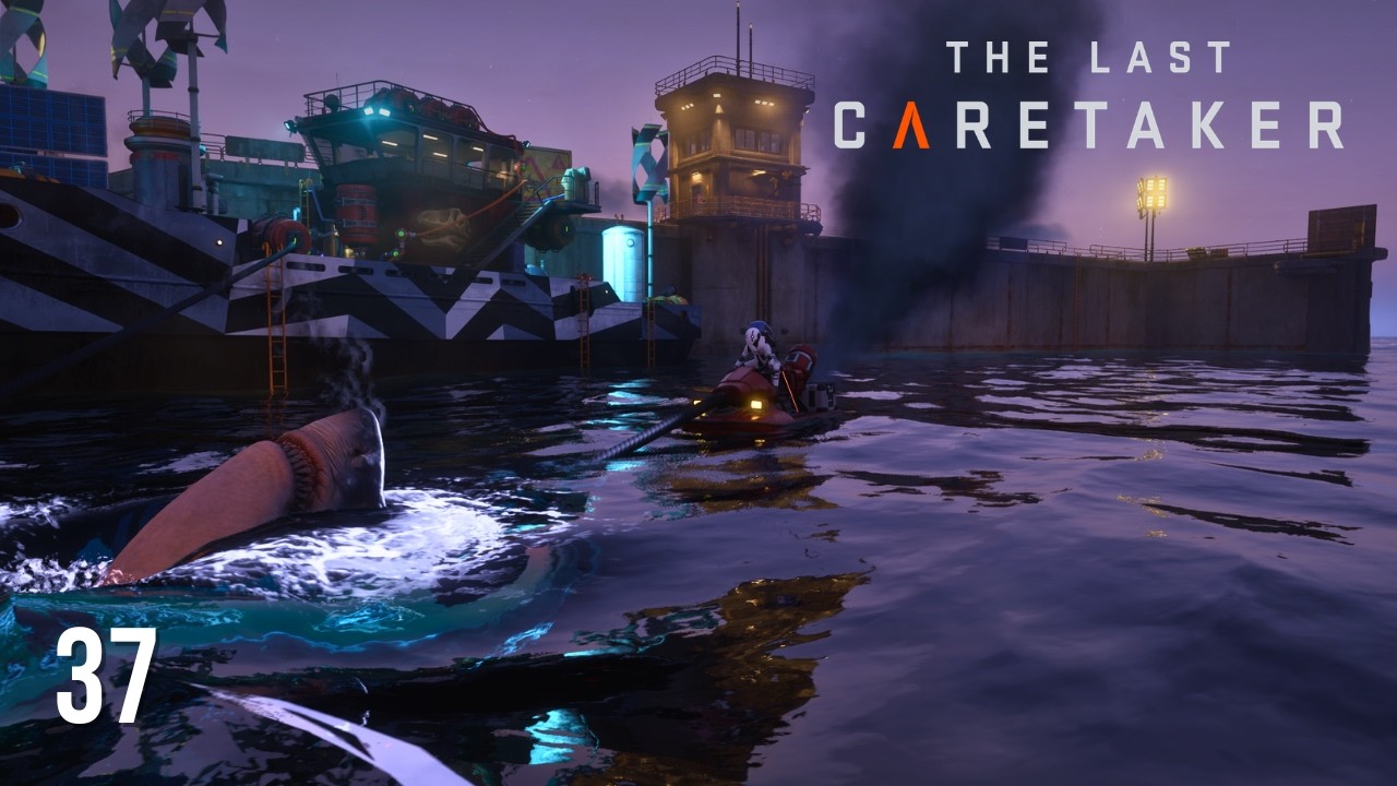 Hunting Sharks and Exploring New Areas! UPDATE 3 Curiosity Wakes! - The Last Caretaker EP37