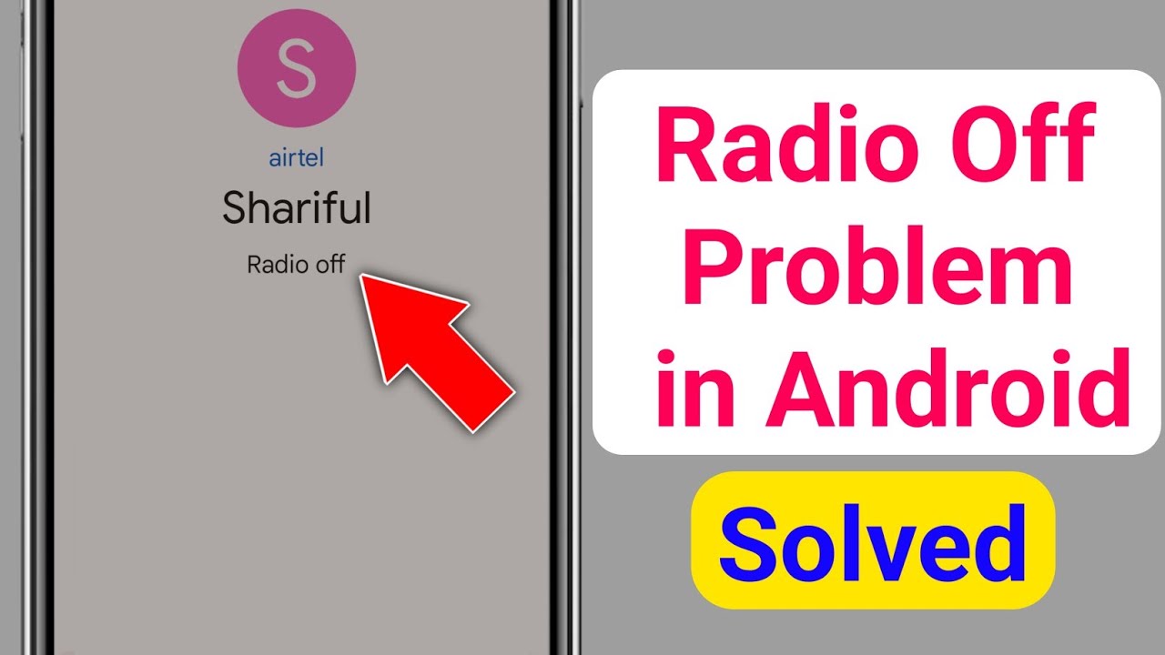 Radio Off Problem in Android || Phone Call Redio Off Error in Redmi Xiaomi