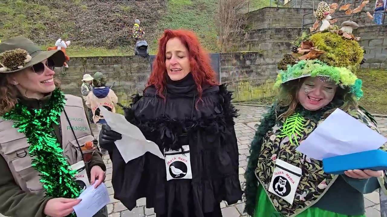 Ein bittersüßes Lied für die Marienschlucht beim Fasnachtsumzug in Bodman