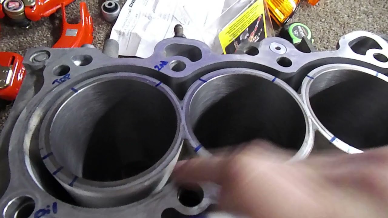 B series piston ring orientation. (B18C).