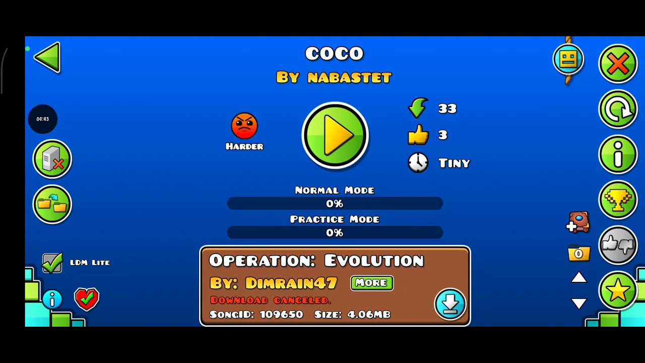 Прохожу свои уровни в geometry dash 2.2 2026